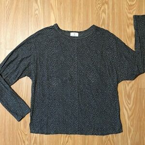 Anthropologie T.La Leopard/Cheetah print Top